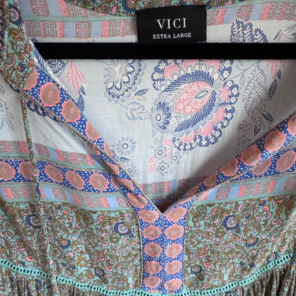 VICI Women's Boho Blouse XL - Picture 3 of 5